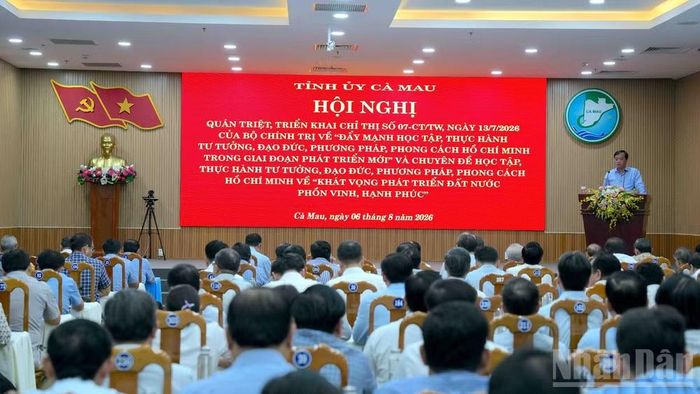 Quang cảnh hội nghị. (Ảnh: HỮU TÙNG)