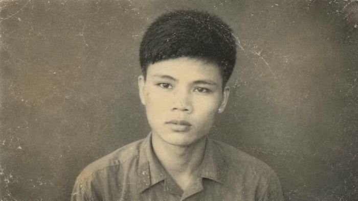 Cựu chiến binh Hồ Việt Hùng năm 1971. (Ảnh nhân vật cung cấp)