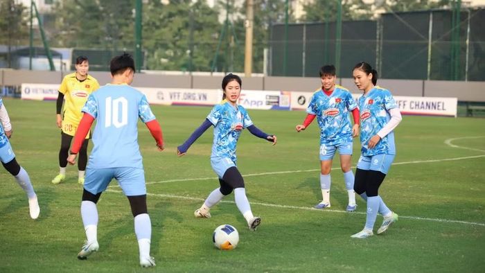Đội tuyển nữ Việt Nam hướng tới mục tiêu lớn trong năm 2026. (Ảnh: VFF)