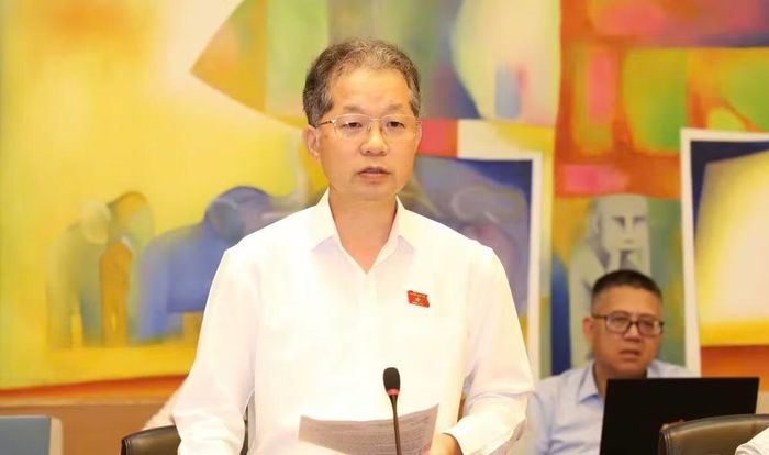 Chánh án Tòa án nhân dân tối cao Nguyễn Văn Quảng. (Ảnh: MAI ĐỈNH)