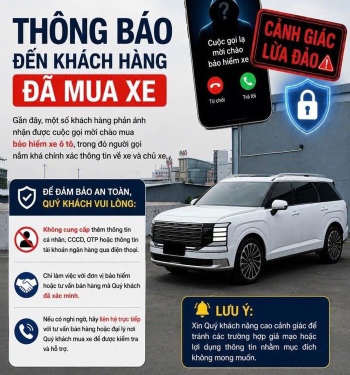 Cơ quan Công an khuyến cáo người dân cảnh giác trước thủ đoạn giả mạo nhân viên bảo hiểm xe ô-tô để lừa đảo chiếm đoạt tài sản.