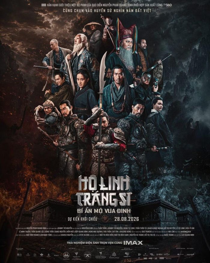"Hộ linh tráng sĩ" tung poster ấn tượng.
