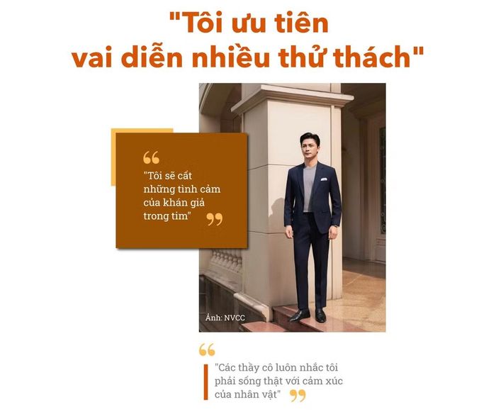 - Sau bộ phim này, tiêu chí lựa chọn kịch bản của anh có thay đổi?