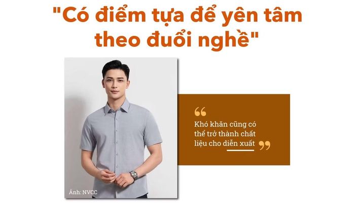 - Ngoài diễn xuất, điều gì giúp anh giữ được năng lượng tích cực trong những giai đoạn áp lực?