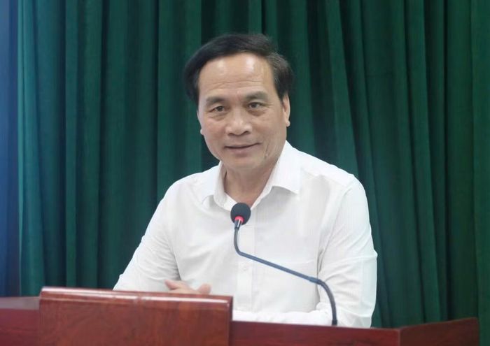 PGS.TS Phạm Ngọc Linh, Phó Chủ tịch VUSTA phát biểu khai mạc Hội thảo. Ảnh: Mai Loan.
