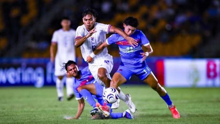 Thái Lan đang thể hiện sức mạnh đáng gờm ở bảng B ASEAN Cup 2026. Ảnh: ASEAN United FC.