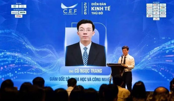 Ông Cù Ngọc Trang, Giám đốc Sở Khoa học và Công nghệ Hà Nội.