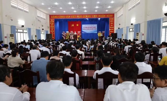 Quang cảnh buổi lễ.