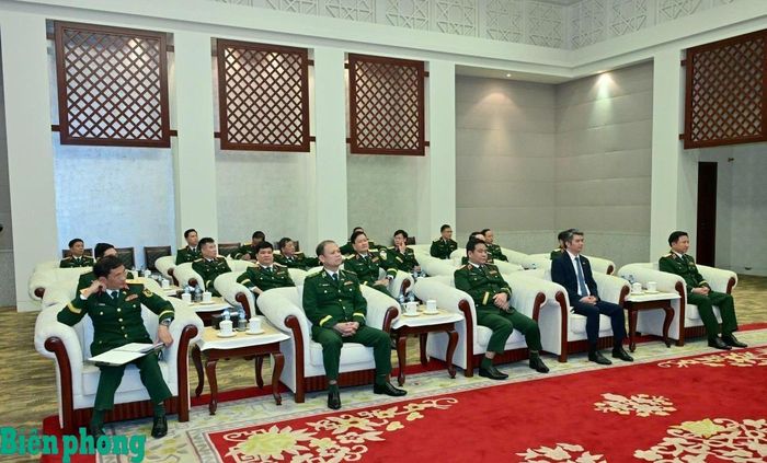 Các đại biểu đoàn Việt Nam dự buổi tiếp. Ảnh: CTV