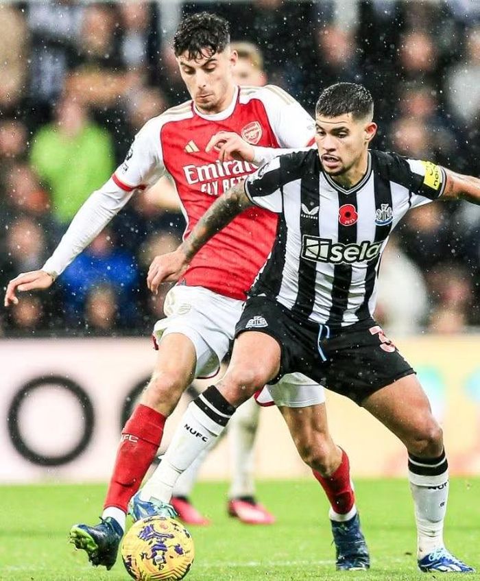 Guimaraes sắp trở thành đồng đội của Havertz.