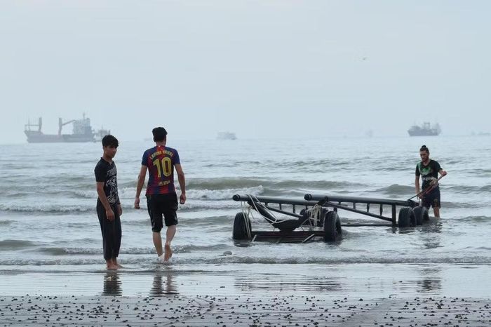 Khu vực eo biển Hormuz. (Ảnh: AP)