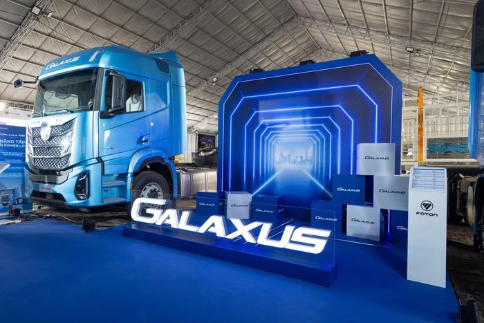 Mẫu xe đầu kéo Foton Galaxus được ra mắt trong khuôn khổ sự kiện Vietnam Logistic Expo 2026 vừa qua.