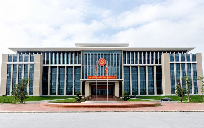 Trụ sở Tỉnh ủy Quảng Trị tại phường Đồng Hới.