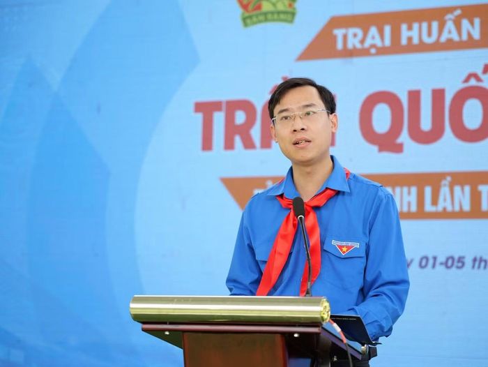 Phó Bí thư Tỉnh Đoàn Bắc Ninh Hà Thái Sơn phát biểu bế mạc.