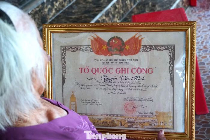 Gia đình vẫn chưa có thông tin về liệt sĩ Nguyễn Văn Minh.