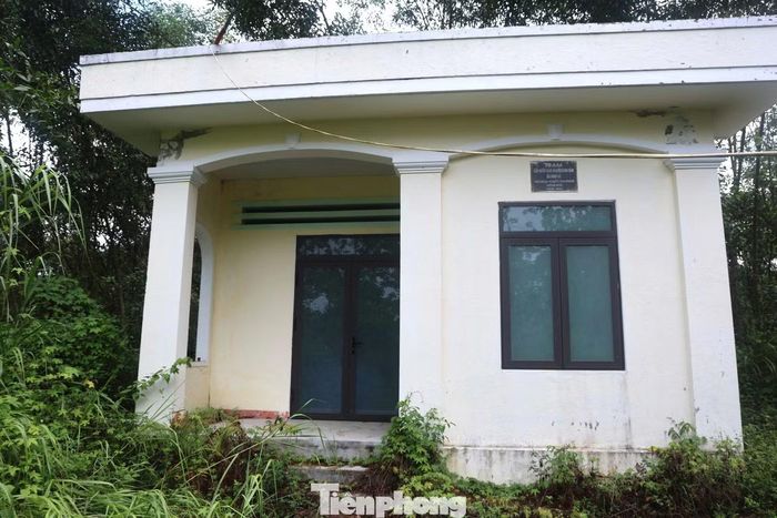 Công trình hoàn thành gần 2 năm nhưng vẫn chưa thể đưa vào khai thác.