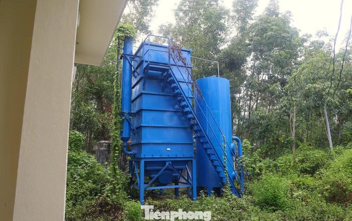 Các hạng mục của công trình hiện trong tình trạng "đắp chiếu".