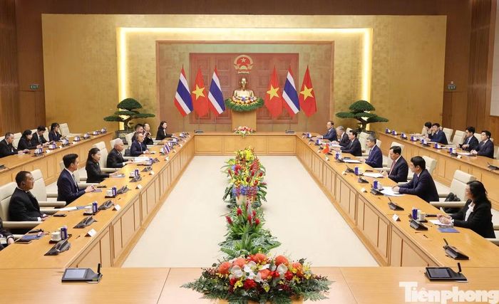 Toàn cảnh cuộc hội kiến. Ảnh: Như Ý