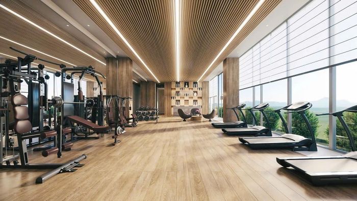 Khu tập gym hiện đại
