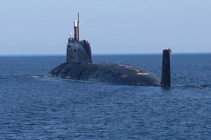 Tàu ngầm hạt nhân K-564 Arkhangelsk. Ảnh: Văn phòng báo chí Hạm đội Phương Bắc