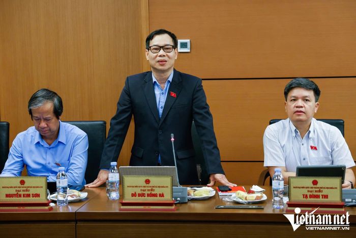 Đại biểu Đỗ Đức Hồng Hà (Phó Chủ nhiệm Ủy ban Pháp luật và Tư pháp của Quốc hội)