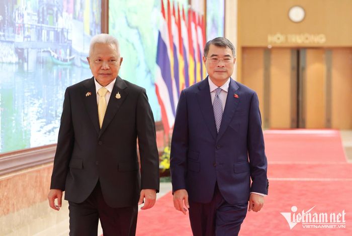 Thủ tướng Lê Minh Hưng và Chủ tịch Quốc hội Vương quốc Thái Lan Sophon Zaram