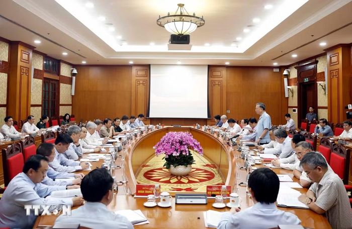 Tổng Bí thư, Chủ tịch nước Tô Lâm phát biểu. (Ảnh: Thống Nhất/TTXVN)