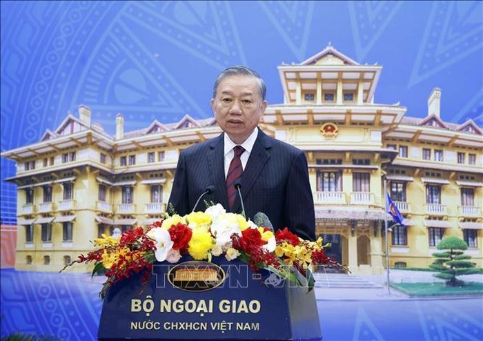 Tổng Bí thư, Chủ tịch nước Tô Lâm phát biểu chỉ đạo. Ảnh: Thống Nhất/TTXVN