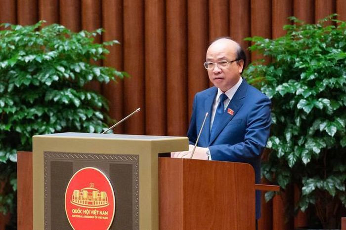 Chủ nhiệm Ủy ban Pháp luật và Tư pháp Phan Chí Hiếu (Ảnh: Media Quốc hội).