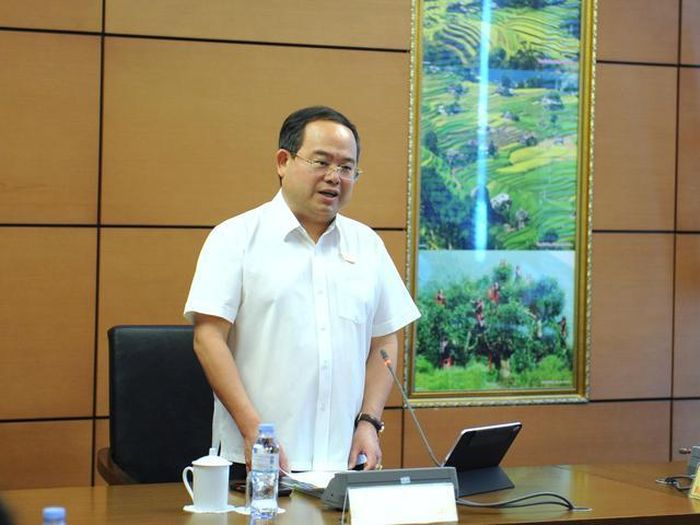 Bí thư Tỉnh ủy Quảng Ninh Quản Minh Cường (Ảnh: Media Quốc hội).