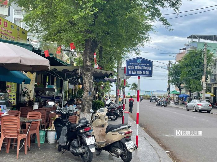 Vỉa hè ở Quy Nhơn bị lấn chiếm là một thực tế được người đứng đầu chính quyền tỉnh Gia Lai nêu ra.