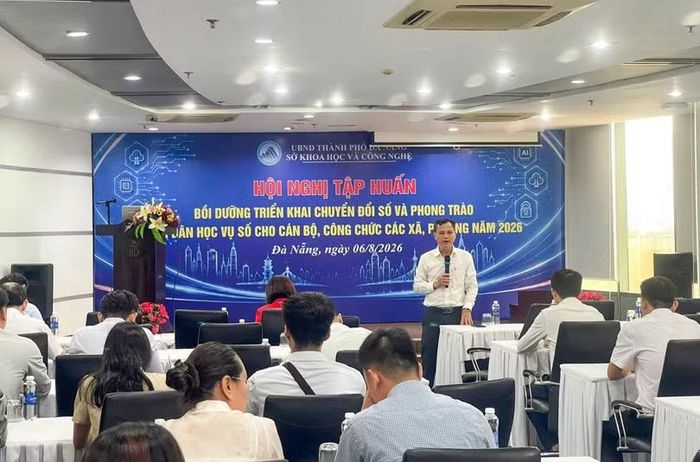 Quang cảnh hội nghị tập huấn. Ảnh Quỳnh Nguyễn.