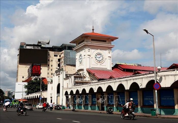 Chợ Bến Thành. Ảnh: TTXVN