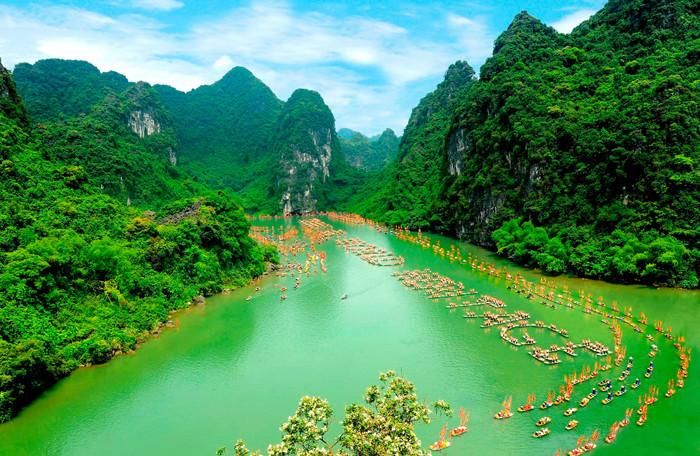 Quần thể danh thắng Tràng An. Ảnh: Sở Du lịch Ninh Bình