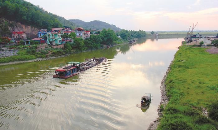 Vẻ đẹp sông Thương. Nguồn ảnh: bacgiang.gov.vn