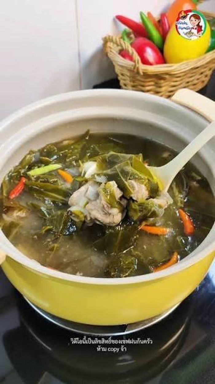 Đây là món ăn dân dã, rất được mọi người yêu thích. Ảnh: instagram เชฟฝนก้นครัว