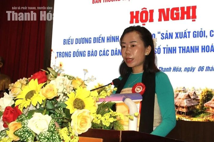 Đại biểu tham luận tại hội nghị.