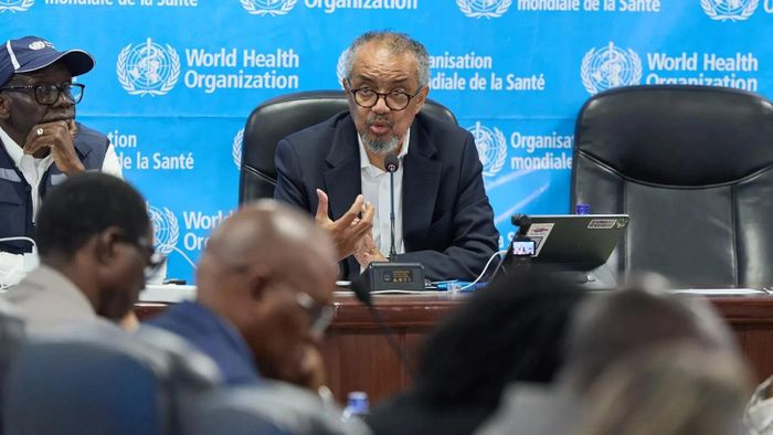Tổng Giám đốc Tổ chức Y tế Thế giới (WHO) Tedros Adhanom Ghebreyesus. Ảnh: QNA.