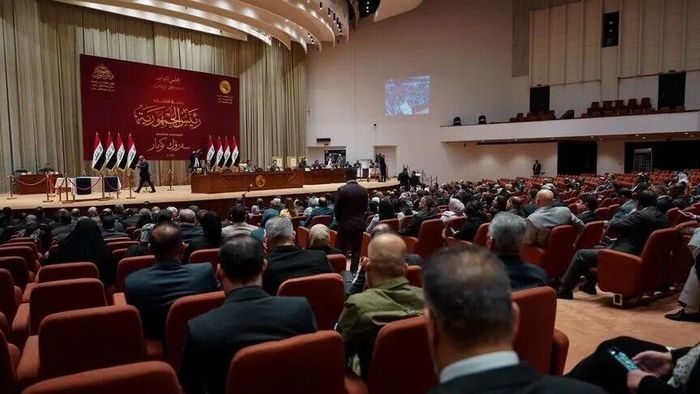 Cuộc họp thường kỳ lần thứ 37 của Liên minh Quản lý Nhà nước cầm quyền tại Iraq. Ảnh: Anadolu.