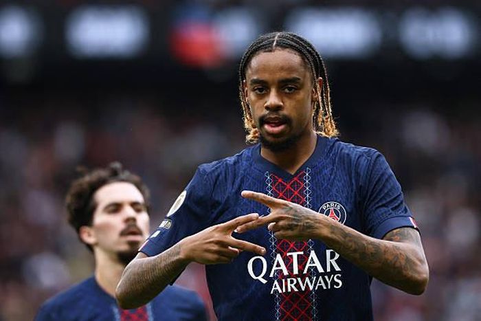 Barcola có thể là phương án B của Arsenal nếu hụt Vinicius.