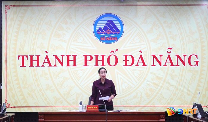 Phó Chủ tịch UBND thành phố Nguyễn Thị Anh Thi phát biểu chỉ đạo hội nghị. Ảnh: NGỌC HÀ
