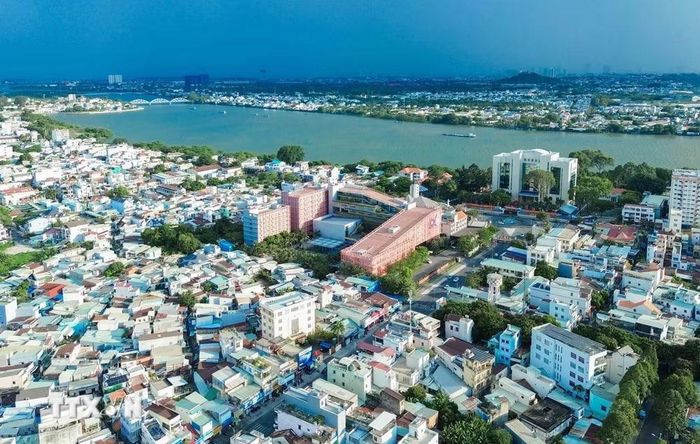Một góc thành phố Đồng Nai. (Ảnh: Phan Phương/TTXVN)