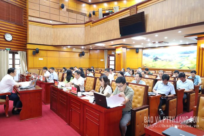Các đại biểu tham gia buổi thẩm tra