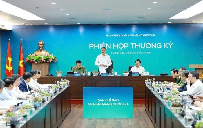 Thủ tướng Chính phủ Lê Minh Hưng chủ trì phiên họp thường kỳ của Ban chỉ đạo An ninh mạng quốc gia.