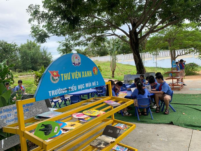 Thư viện xanh tại Trường TH Mũi Né 3