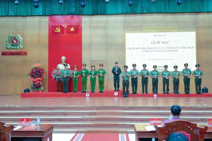 Công an tỉnh Lâm Đồng đạt giải Ba ở nội dung tình huống ứng dụng võ thuật Công an nhân dân