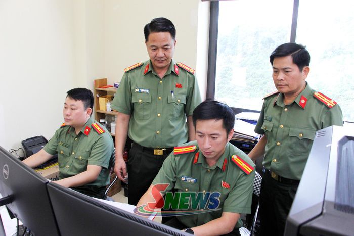 Phòng An ninh mạng và phòng, chống tội phạm sử dụng công nghệ cao, Công an tỉnh tuần tra trên không gian mạng.