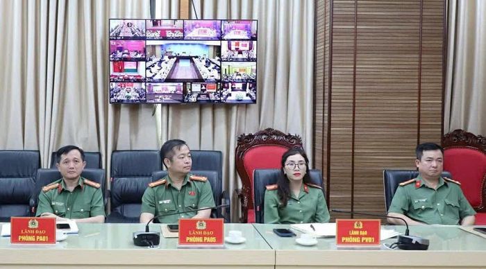 Đại biểu dự Phiên họp tại điểm cầu tỉnh Thái Nguyên.