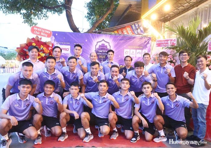 Lực lượng nòng cốt của Đồng hương Huế FC.