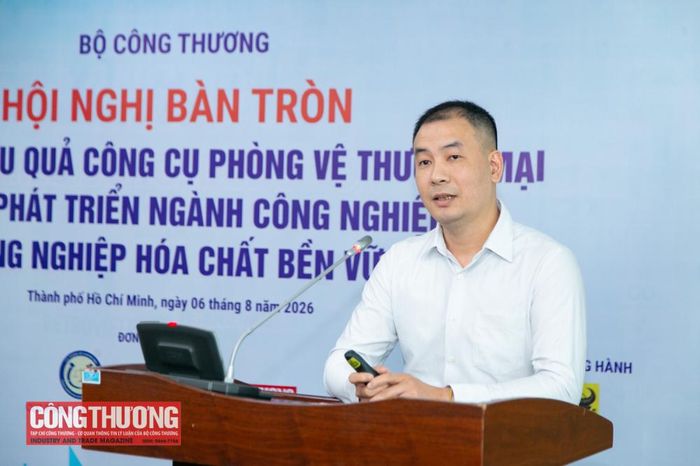 Ông Tô Thái Ninh chia sẻ 03 dấu hiệu chính cần lưu ý khi cần sử dụng các biện pháp phòng vệ thương mại